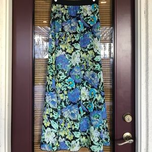 Mimi Chica Floral High Waisted Maxi